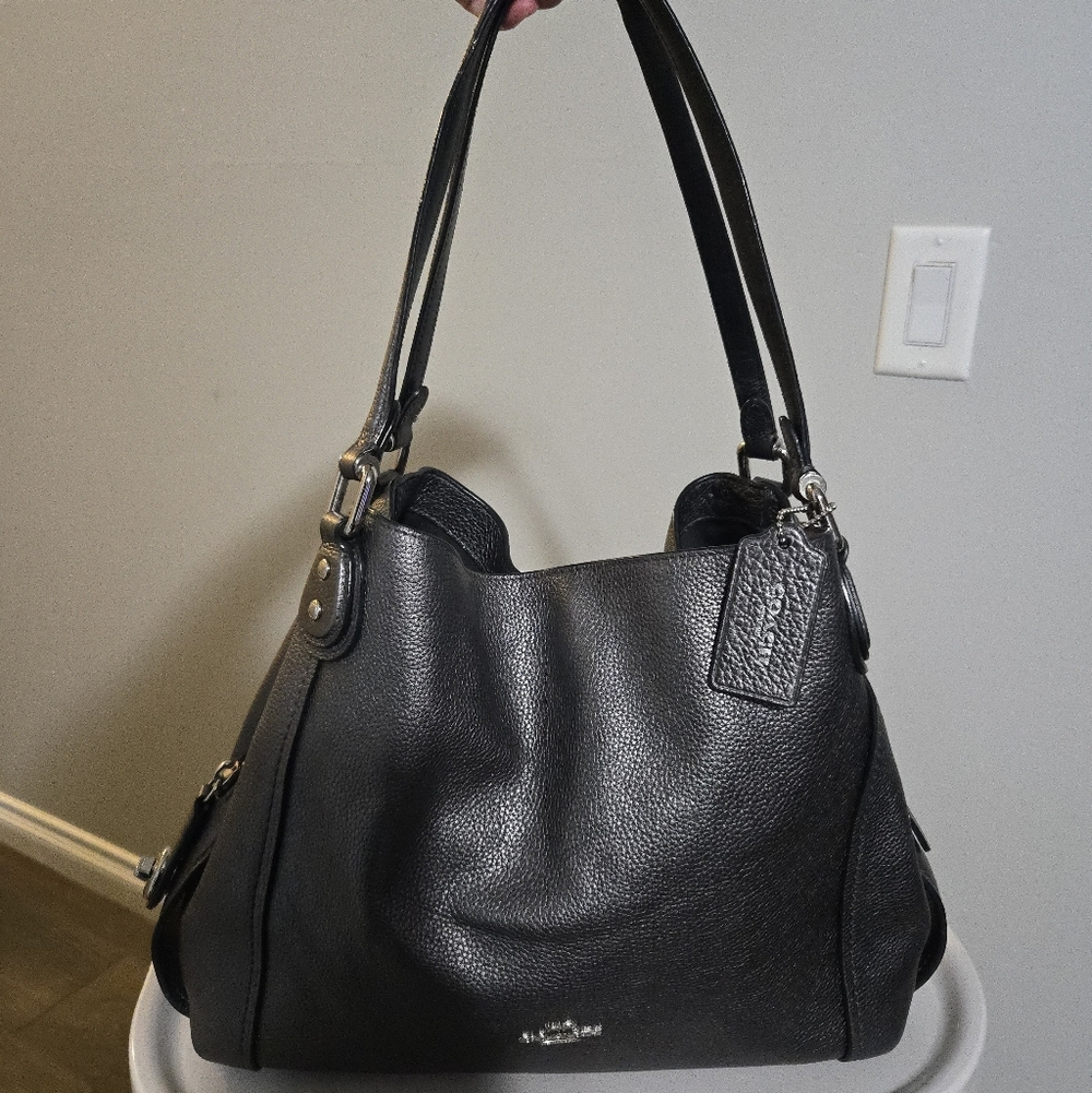 Coach Edie Metallic Leather #87399